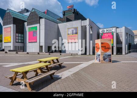 Montreal, CA - 25. August 2021: Facade of Contemporary Art Museum (MACM) Stockfoto