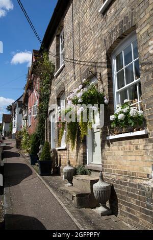 Hütten Prentice Street Lavenham Suffolk Stockfoto