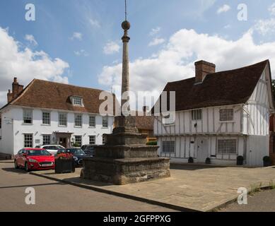 Market Cross Market Place Lavenham Suffolk Stockfoto