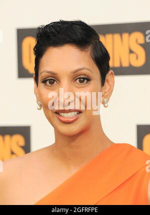 Los Angeles, Kalifornien. August 2021. Gita Pullapilly bei der Ankunft für QUEENPINS Premiere, Four Seasons Hotel Los Angeles in Beverly Hills, Los Angeles, CA, 25. August 2021. Kredit: Elizabeth Goodenough/Everett Collection/Alamy Live Nachrichten Stockfoto