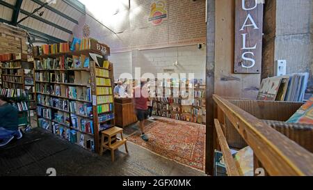 Tauschbücher Ainwick Stockfoto