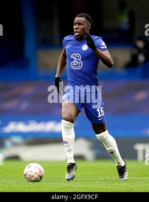 Aktenfoto vom 21-03-2021 von Chelseas Kurt Zouma. Ausgabedatum: Freitag, 27. August 2021. Stockfoto