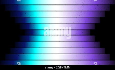 Hintergrund Der Gradientenchromodynamik. Grafik Horizontale Linien im Schatten. Vektorgrafik Stock Vektor