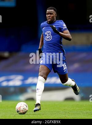 Aktenfoto vom 21-03-2021 von Chelseas Kurt Zouma. Ausgabedatum: Freitag, 27. August 2021. Stockfoto