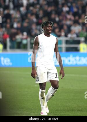 Allianz Stadion, Turin, Italien, 27. August 2021, Moise Kean (Juventus FC) während des FC Juventus Moise Kean Portraits 2018/2019 - Sonstige Stockfoto