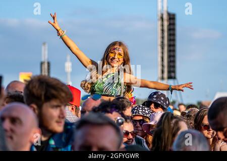 Southsea, Hampshire, Großbritannien. 27. August 2021, Victorious Festival, Credit J Houlbrook Stockfoto