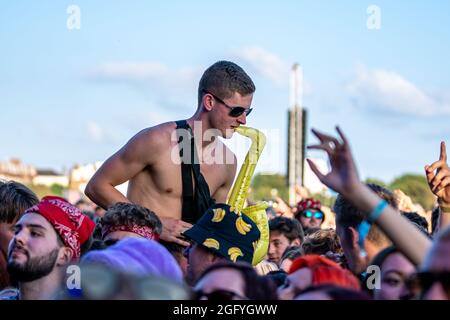 Southsea, Hampshire, Großbritannien. 27. August 2021, Victorious Festival, Credit J Houlbrook Stockfoto