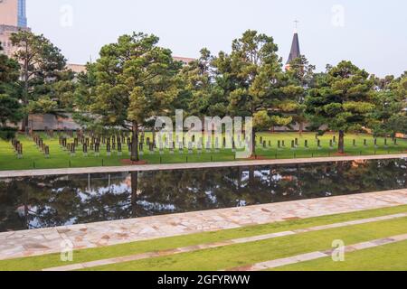 Oklahoma City National Memorial, Oklahoma, USA. Stockfoto