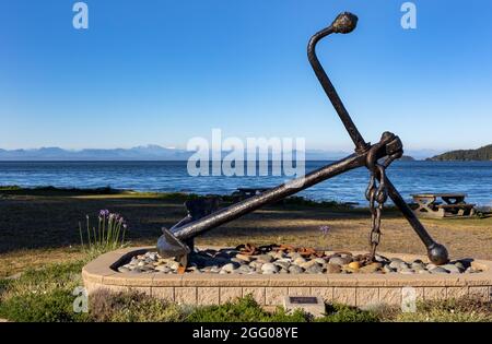 Beaver Harbour Park, Port Hardy, Vancouver Island, BC, Kanada Stockfoto