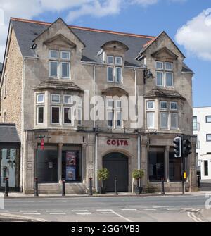Der Costa Coffee in Abingdon, Oxfordshire, Großbritannien Stockfoto