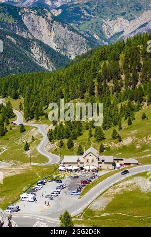 Col d'Izoard, Frankreich, französische Alpen, Alpen, Pass, oberst Stockfoto