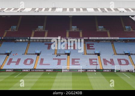 Gesamtansicht des Villa Park, Heimat der Aston Villa. Stockfoto