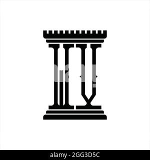 WV Logo Monogramm abstrakte Geschwindigkeit Technologie Blackground Design-Vorlage Stock Vektor