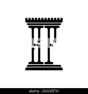 SF Logo Monogramm abstrakte Geschwindigkeit Technologie Blackground Design-Vorlage Stock Vektor