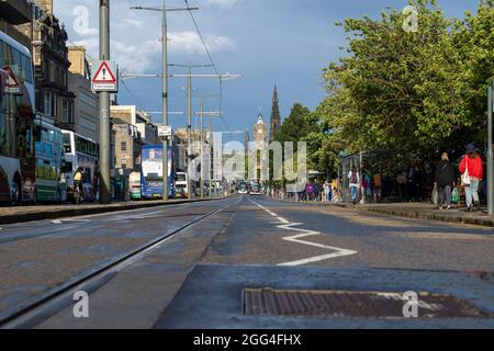 New Town, Edinburgh, Schottland Großbritannien Stockfoto