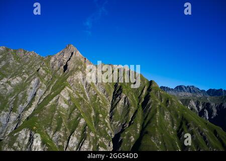 Tolle Aussicht auf Eiger. Malerische und wunderschöne Szene. Beliebte Touristenattraktion. Lage Ort Schweizer alpen, Grindelwaldtal in der Berner Stockfoto