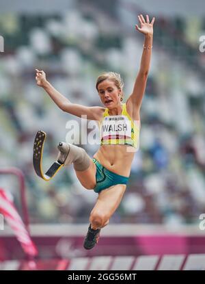 28. August 2021: Sarah Walsh aus Australien beim Longjump während der Leichtathletik bei den Olympischen Spielen in Tokio, Tokio, Japan. Kim Price/CSM Stockfoto