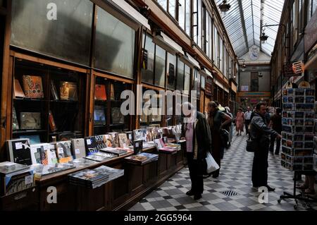 FRANKREICH. PARIS (75) 9E ARR. JOUFFROY PASSAGE Stockfoto