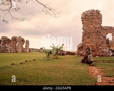 RUINAS DE LA ANTIGUA CIUDAD DE PANAMA. Lage: AUSSEN. CIUDAD DE PANAMA. PANAMA. Stockfoto