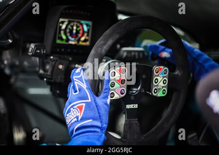 47 Nick LOOF (DEU), Hugo MAGALHAES (PRT), Ford Fiesta Rally4, während der European Rally Championship 2021 ERC Barum Rallye, vom 27. Bis 29. August, in Zlin, Tschechische Republik - Foto Jorge Cunha / DPPI Stockfoto