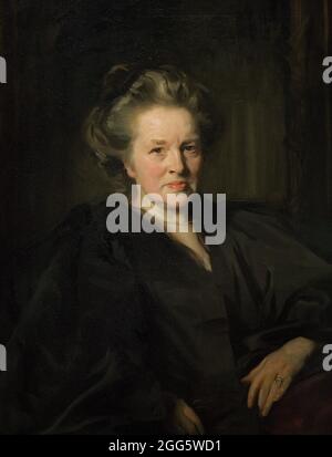 Elizabeth Garrett Anderson (1836-1917). 1865 war sie die erste englische Ärztin. Porträt von John Singer Sargent (1856-1925). Öl auf Leinwand (83,8 x 66 cm), 1900. National Portrait Gallery. London, England. Vereinigtes Königreich. Stockfoto