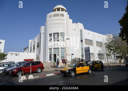 Senegal, Dakar City, Institut Pasteur de Dakar (IPD) ist ein biomedizinisches Forschungszentrum, das 1896 von Émile Marchoux, einem französischen Arzt und Mikrobiologen, der bei Louis Pasteur / Institut Pasteur de Dakar studiert hat, gegründet wurde. das IPD wird mit der senegalesischen Regierung verwaltet. Gründung 1896 Stockfoto