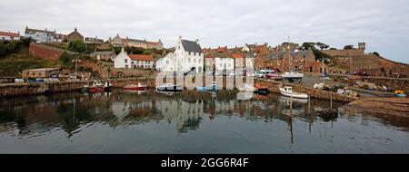 Crail Harbour, East Neuk, Fife, Schottland, Großbritannien. Stockfoto