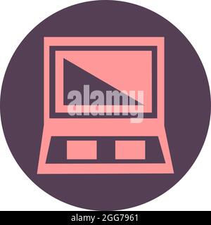 Lidschatten-Palette, Symboldarstellung, Vektor auf weißem Hintergrund Stock Vektor