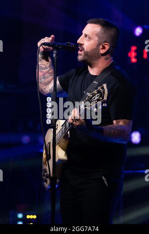 FORT LAUDERDALE, FL, USA. August 2021. Bayside tritt am 28. August 2021 bei Revolution Live in Fort Lauderdale, Florida, auf. Quelle: Mpi140/Media Punch/Alamy Live News Stockfoto