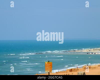 Dorf Canoa Quebrada in Ceara im Nordosten Brasiliens Stockfoto