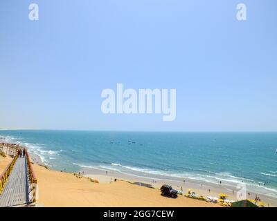 Dorf Canoa Quebrada in Ceara im Nordosten Brasiliens Stockfoto