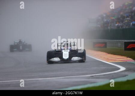 08/29/2021, Hockenheim Ring, Hockenheim, Bosch Hockenheim Historic - The Jim Clark Revival, auf dem Bild George Russel (GBR # 63), Williams Racing, Lewis Hamilton (GBR # 44), Mercedes-AMG Petronas Formula One Team Stockfoto