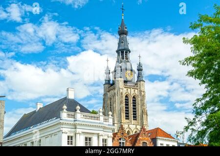 Kortrijk, Westflandern, Belgien, Kirche St. Martin Stockfoto