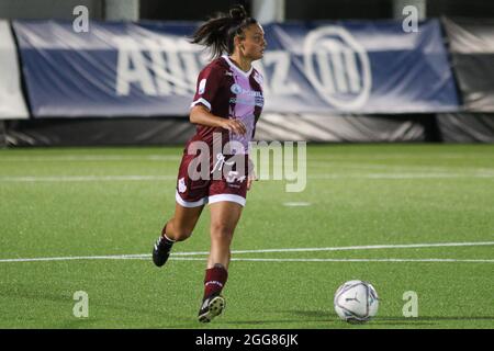 Turin, Italien. August 2021. POMIGLIANO CALCIO während Juventus FC vs Calcio Pomigliano, Italienischer Fußball Serie A Frauenspiel in Turin, Italien, August 28 2021 Kredit: Unabhängige Fotoagentur/Alamy Live News Stockfoto