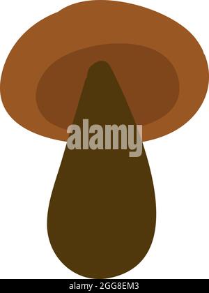 Crimino-Pilz, Illustration, Vektor auf weißem Hintergrund. Stock Vektor