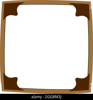 Holzrahmen Stockfoto