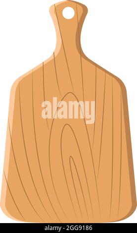Schneidebrett, Illustration, Vektor auf weißem Hintergrund. Stock Vektor
