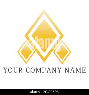 Logo-Illustration für Ihr Unternehmen Stockfoto