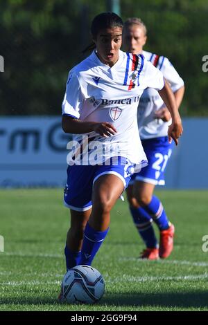 Yoreli Rincon von Sampdoria während des Serie-A-Frauenmatches zwischen SS Lazio und Sampdoria im Mirko Fersini-Stadion in Rom, Italien, 29. August 2021. Fotografie01 Stockfoto