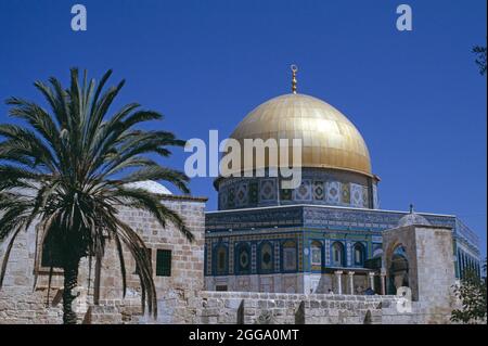 Israel. Jerusalem. Dome of the Rock. Stockfoto