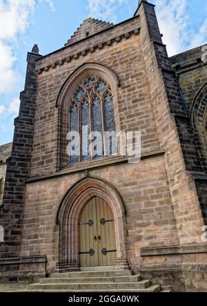 Die mittelalterliche Kirche des Heiligen Rude - Stirling, Schottland, Vereinigtes Königreich - 16. Juli 2021 Stockfoto