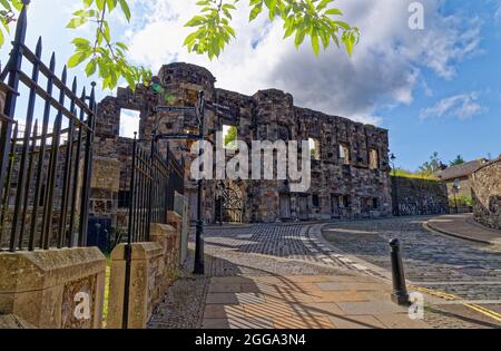 Mar's Wark in der Altstadt von Stirling, Schottland, Vereinigtes Königreich - 16. Juli 2021 Stockfoto