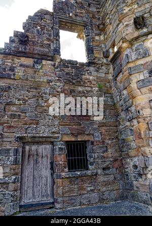 Mar's Wark in der Altstadt von Stirling, Schottland, Vereinigtes Königreich - 16. Juli 2021 Stockfoto