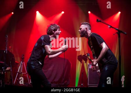Haustiere müssen im o2 Apollo Manchester am 21. august 2021 leben Stockfoto