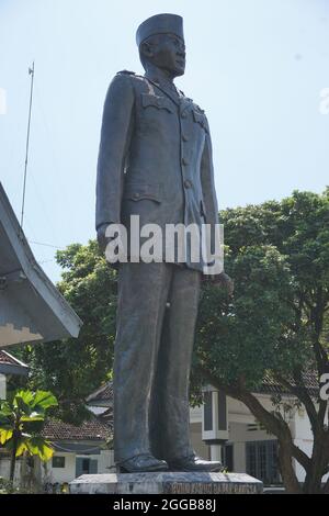 Die Statue von Bung Karno, Indonesiens erstem Präsidenten Stockfoto