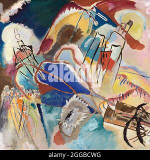 Improvisation Nr. 30 (Kanonen), 1913. Stockfoto