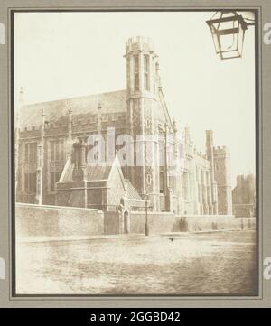 New Hall of Lincoln's Inn, London, c.. 1841/46. Ein Werk aus gesalzenem Papierdruck. Stockfoto