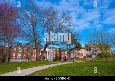 Middlesex Community College Bedford Campus in 591 Springs Road in der Stadt Bedford, Massachusetts, USA. Stockfoto