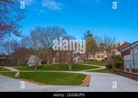 Middlesex Community College Bedford Campus in 591 Springs Road in der Stadt Bedford, Massachusetts, USA. Stockfoto