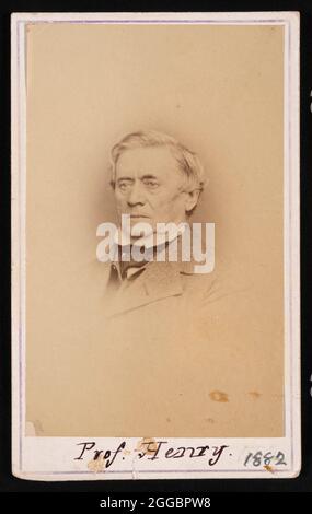 Porträt von Joseph Henry (1797-1878), vor 1878 (erhalten 1882). Stockfoto